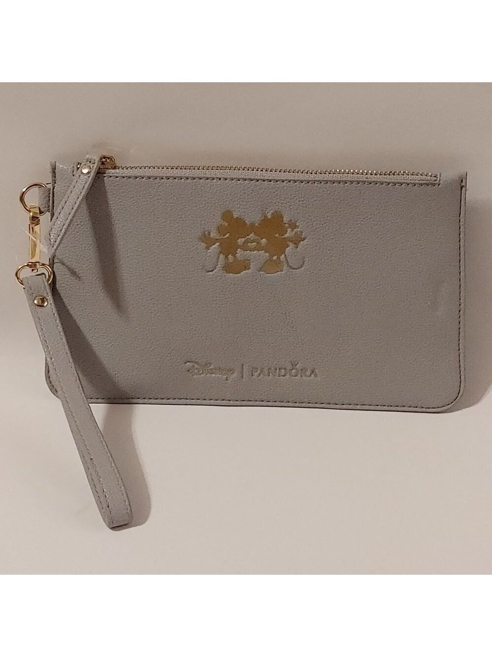 LIMITED EDITION PANDORA X Disney Mickey and Minnie Mouse Wristlet Pouch Full Zip
